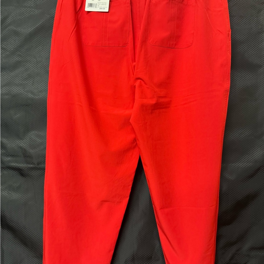 Rafaella Women’s Bold Red Cargo Pants